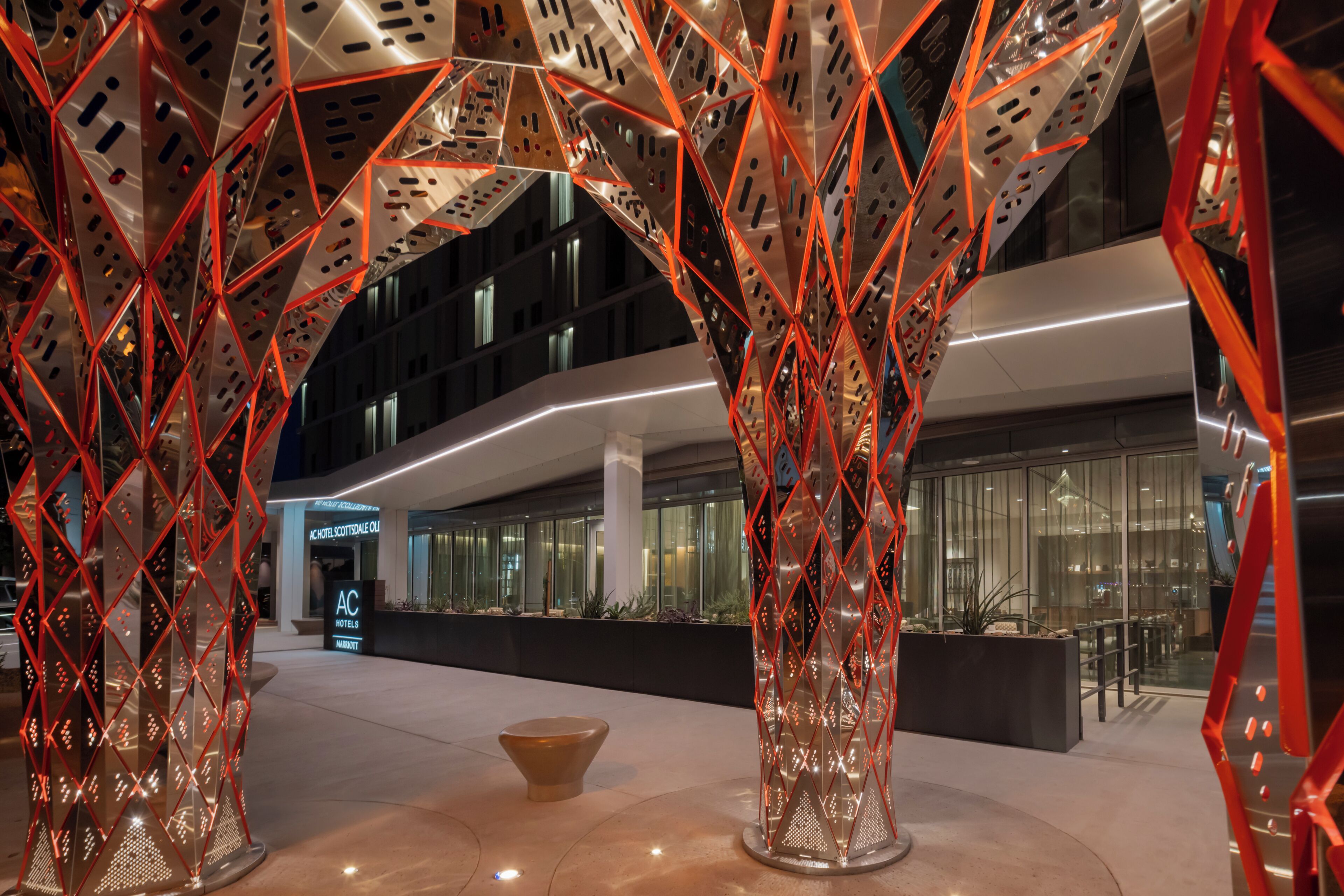 Fachada de la propiedad