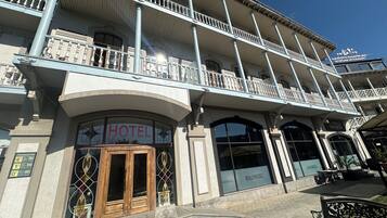 Fachada del alojamiento