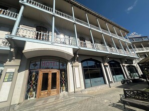 Fachada de la propiedad