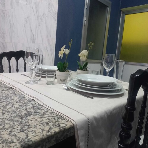 Spacious -bedroom apartment in delightful Luanda Province with AC