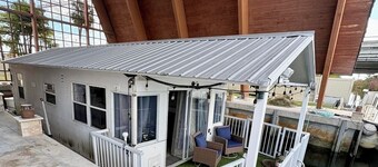 Peaceful Houseboat on Mirror-Calm Tamiami Canal