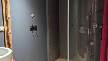 SĂšche-cheveux, serviettes fournies, savon, papier toilette