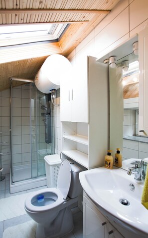 Shower, hair dryer, towels, soap - Serene 3-bedroom country house in charming Mošćenička Draga (Mošćenička Draga)