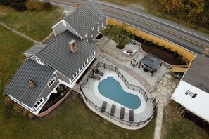 Exterior - Hillsdale Farmhouse with Pool Hot Tub & Game Room (Hillsdale)