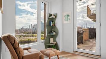 Superior Suite, 3 Bedrooms, Balcony | Living area