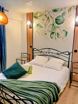 3 dormitorios, tabla de planchar con plancha, wifi y ropa de cama