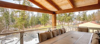 Mtn Views & Fire Pit! Spirit Lake Family Gem