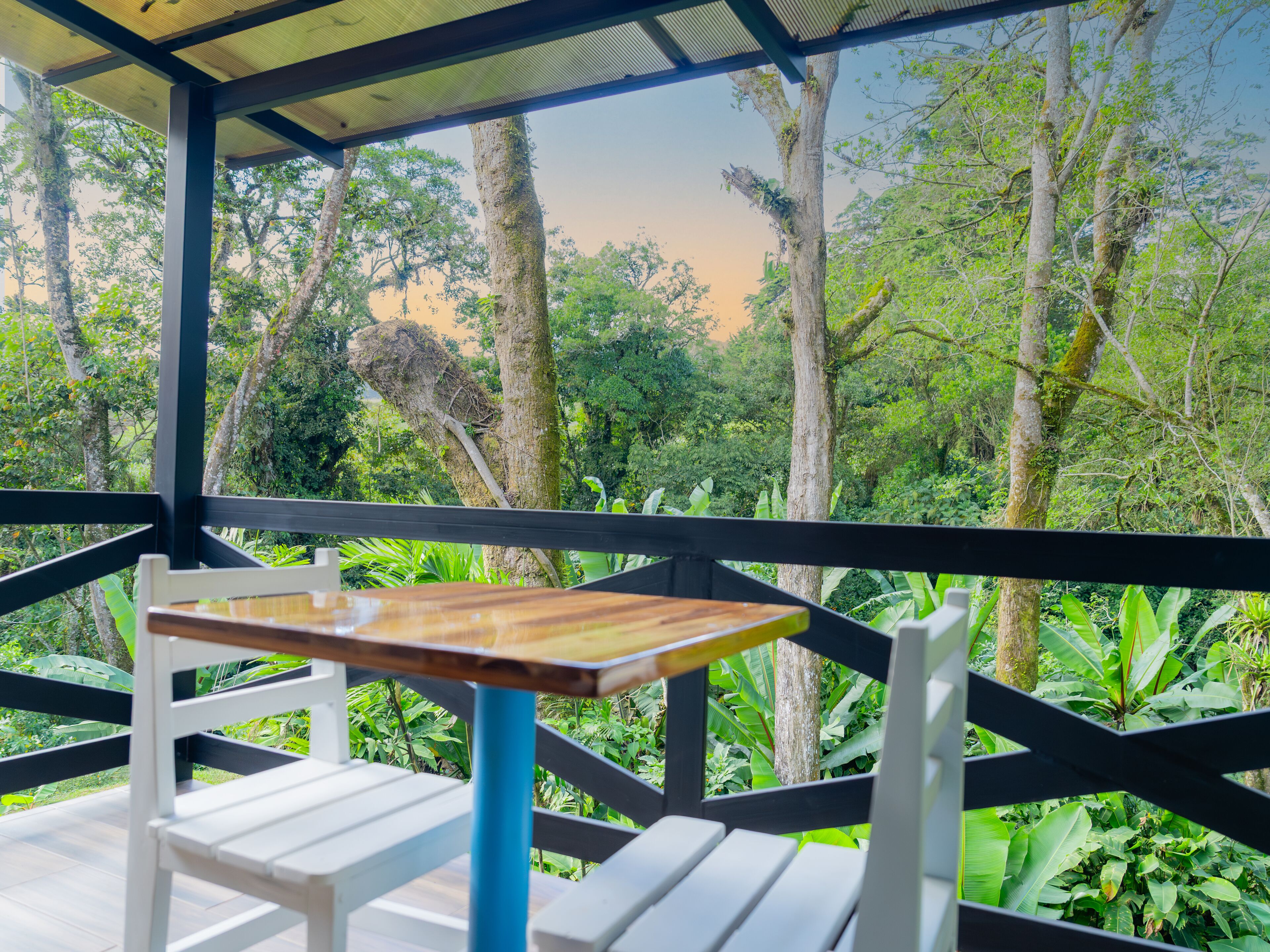 วิลล่า, ระเบียง, วิวสวน | รับประทานอาหารกลางแจ้ง