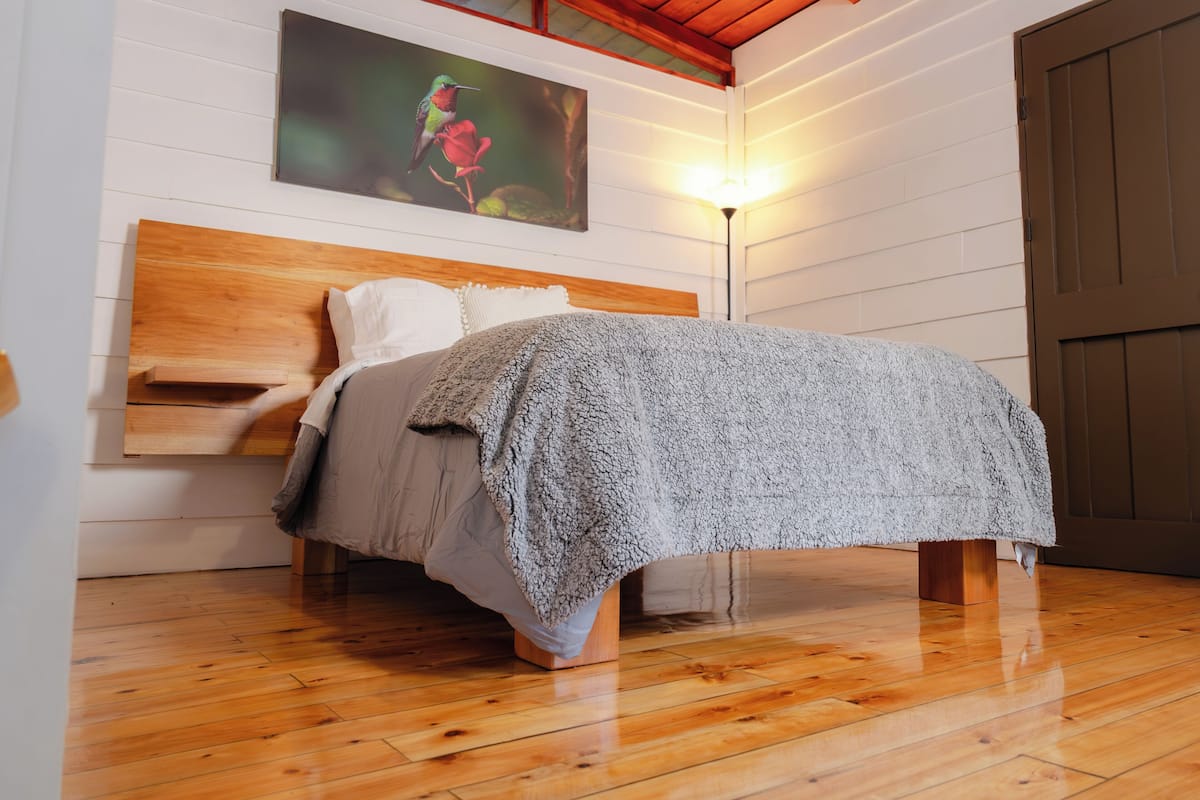 Vila, dapur, pemandangan kebun | Meja kerja, ruang kerja ramah laptop, dan Wi-Fi gratis