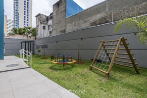 Basic Apartment | Children's area - Studio w/ Balcony 850 m From the Subway Msz0504 (São Paulo)