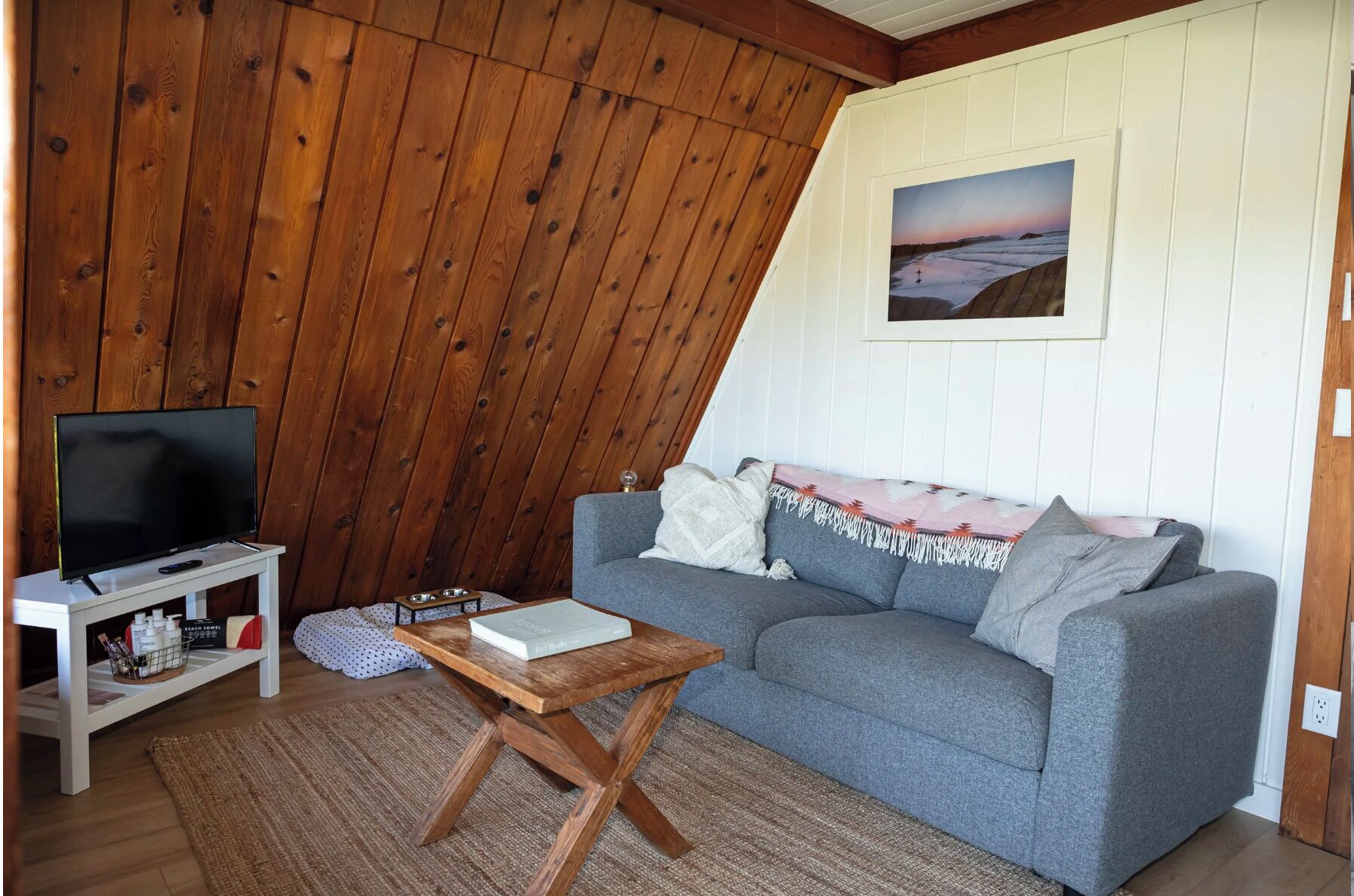 Cabin Suite 1 - The queen bed with 2 occupancy | Living area