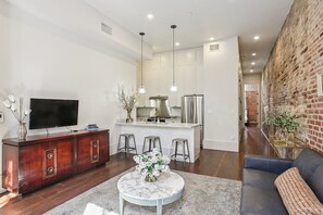 Televisie en een kantoor