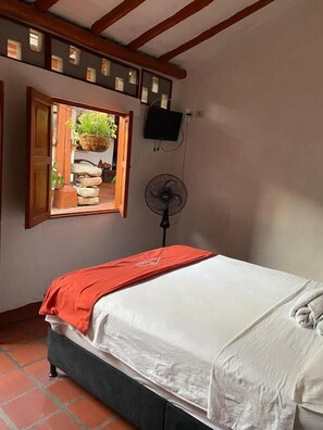 Classic-dobbeltværelse - udsigt til have | Gratis Wi-Fi