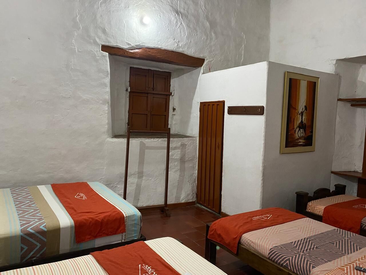 Classic-værelse til 4 personer - udsigt til have | Gratis Wi-Fi