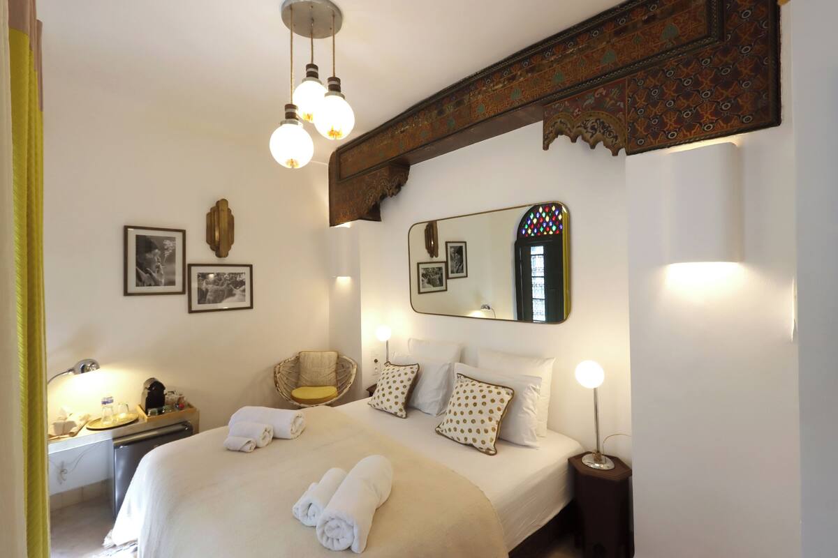 Deluxe Double Room, Courtyard View | In-room safe, blackout drapes, WiFi (free)