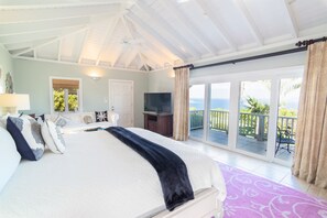6 bedrooms, iron/ironing board, free WiFi, bed sheets - Yellowbird Villa, Pool, Ocean Views, 6 bed, Luxury (St. Thomas)