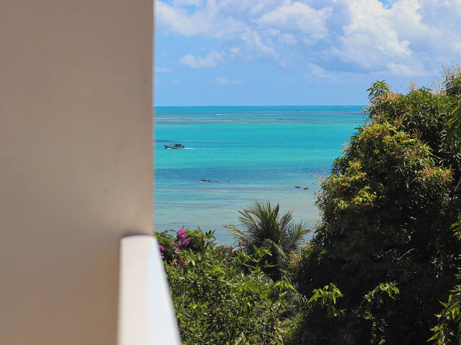 Appartement, balcon, vue mer