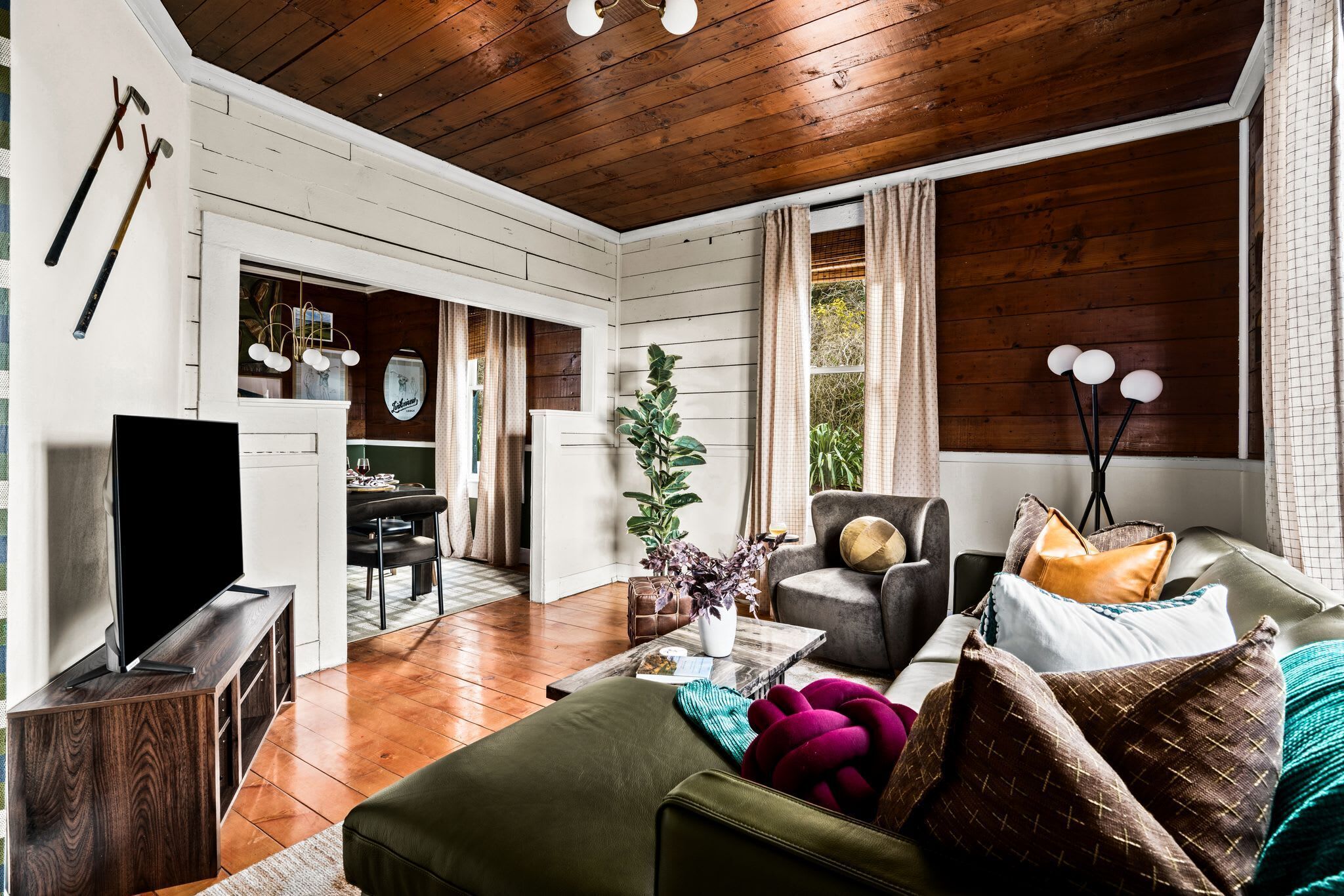 TV, table football, offices