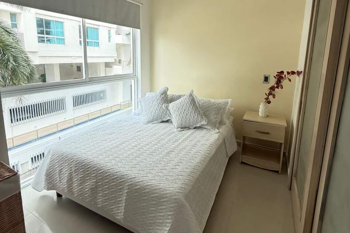 Classic Double Room, 1 Double Bed with Sofa bed, Ocean View | Premium bedding, in-room safe, laptop workspace, iron/ironing board