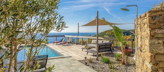Villa A Roccia entre mer et montagne avec piscine privée
