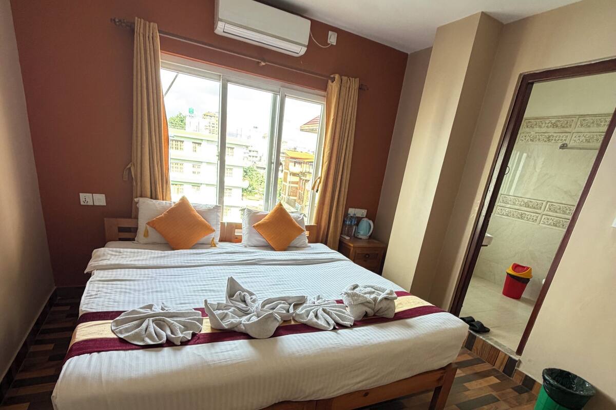 ห้องดีลักซ์ดับเบิล | โต๊ะทำงาน, Wi-Fi ฟรี, ห้องพักตกแต่งอย่างมีเอกลักษณ์, ตกแต่งพิเศษโดยเฉ พาะ
