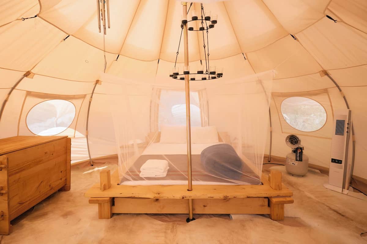 Ecstatic Tent - Luxury Tent Near Sequoia National Park | Sauna and River View