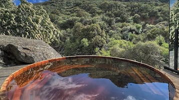 Tina de hidromasaje al aire libre