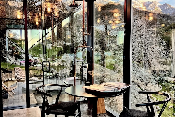 Infinite/House Luxury Cabin Near Sequoia National Park | Private Hot Tub + Sauna | Cocina privada | Frigobar, parrilla de estufa, cafetera y tetera y tetera eléctrica