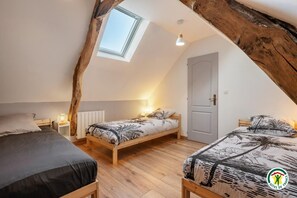 5 slaapkamers, reisbedje, gratis wifi