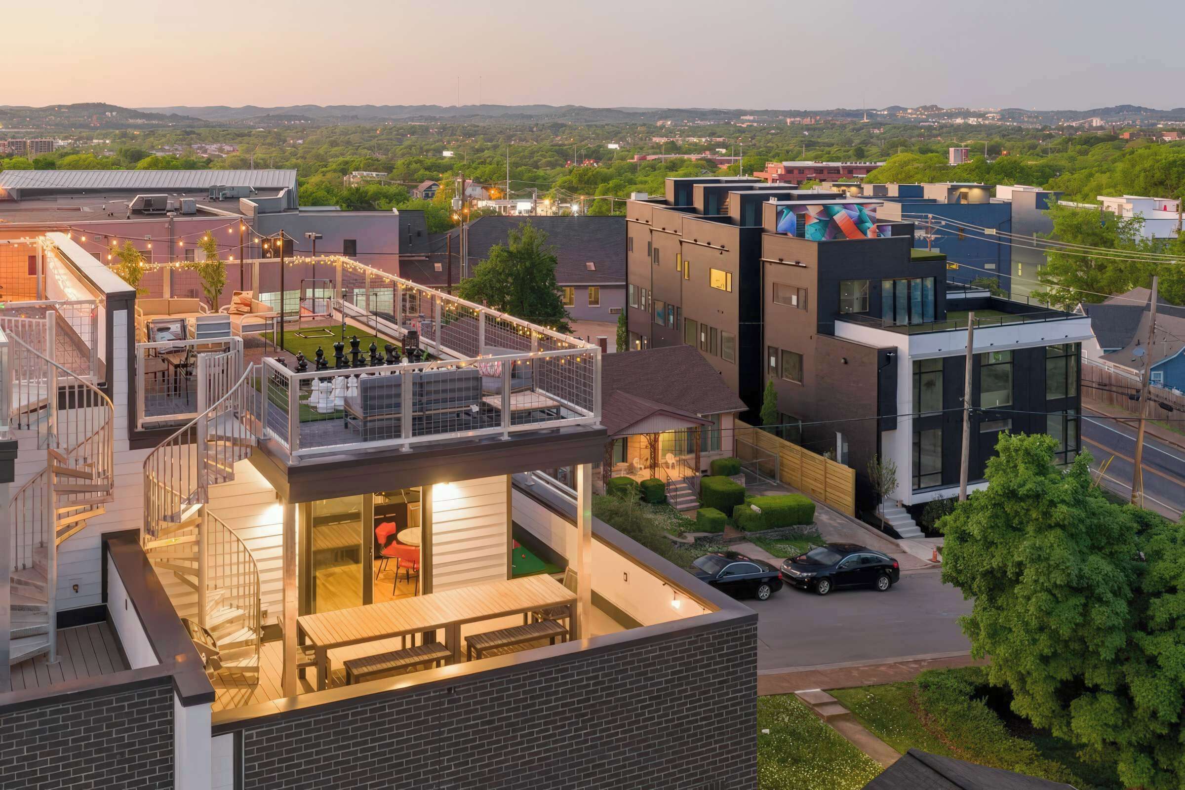 Jardines del alojamiento