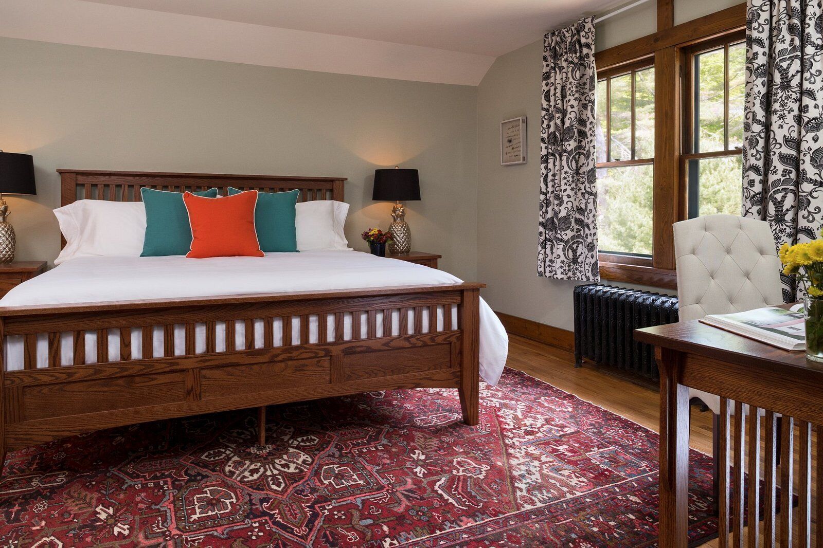 Double Room, 1 King Bed, Garden View | Desk, free WiFi