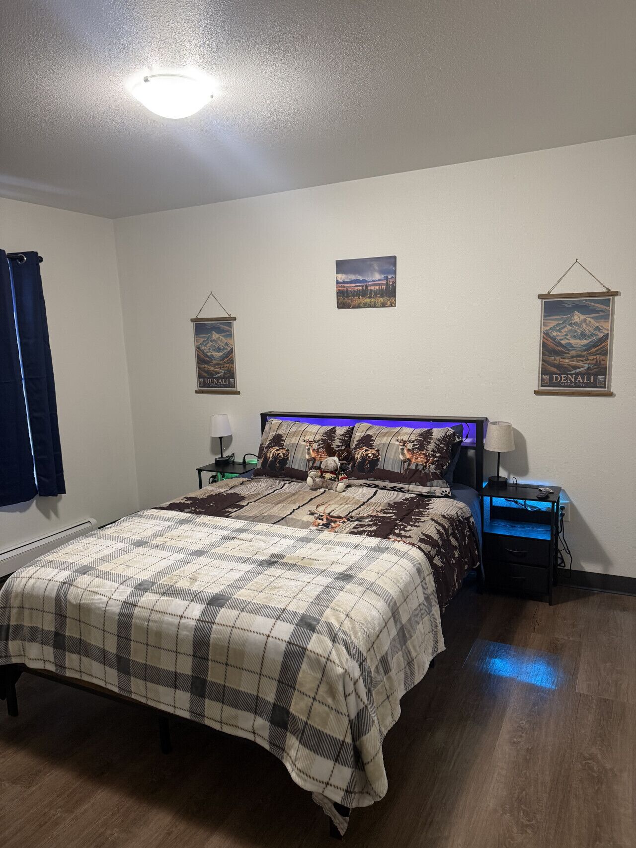 Skrivebord, strykejern/-brett, wi-fi og sengetøy