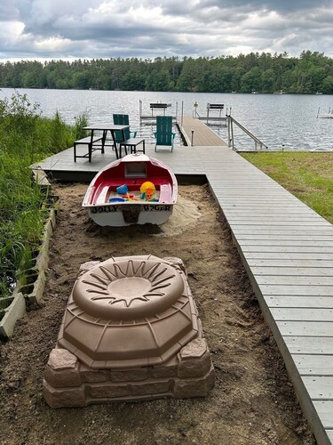 Waterfront 3-Bedroom Cottage on Pleasant Pond in Turner, ME