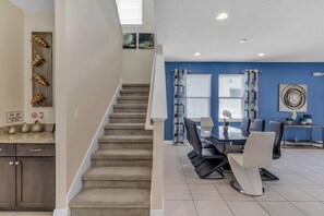 Dining - 7462 Modern 6BR/6BA Pool Home near Disney (Kissimmee)