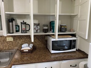 Microwave, oven, stovetop