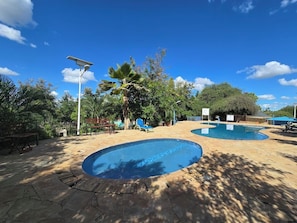 Alberca al aire libre 