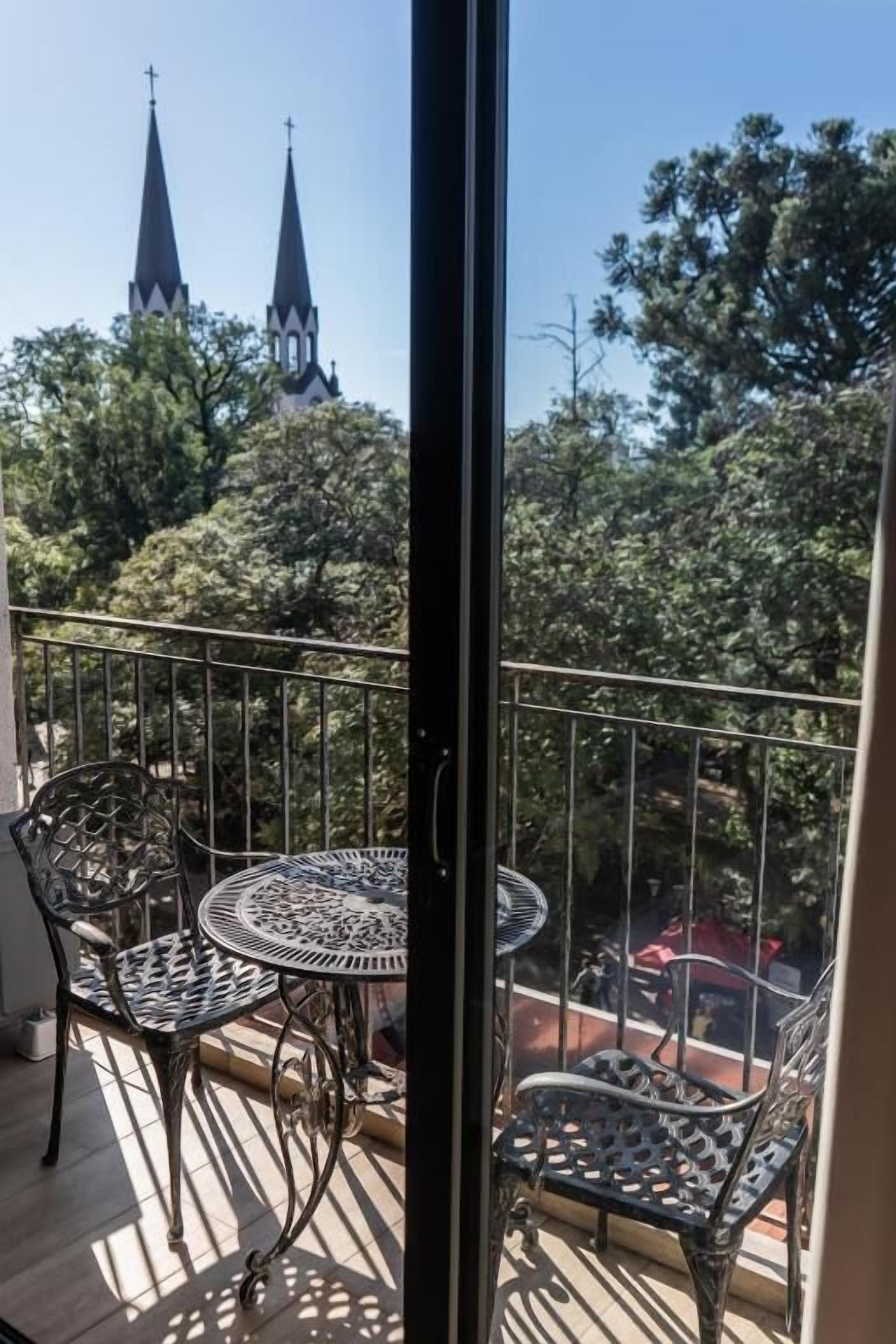 Classic Double Room, City View | Outdoor dining
