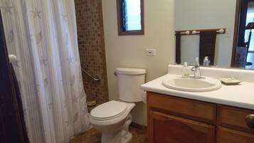 Towels, soap, toilet paper