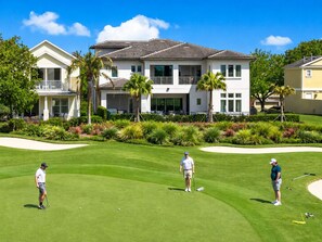 Golf - Worldwide Luxury | 9BR Luxe Mansion w/ Private Pool, Theater, and Game Room near Disney (Kissimmee)