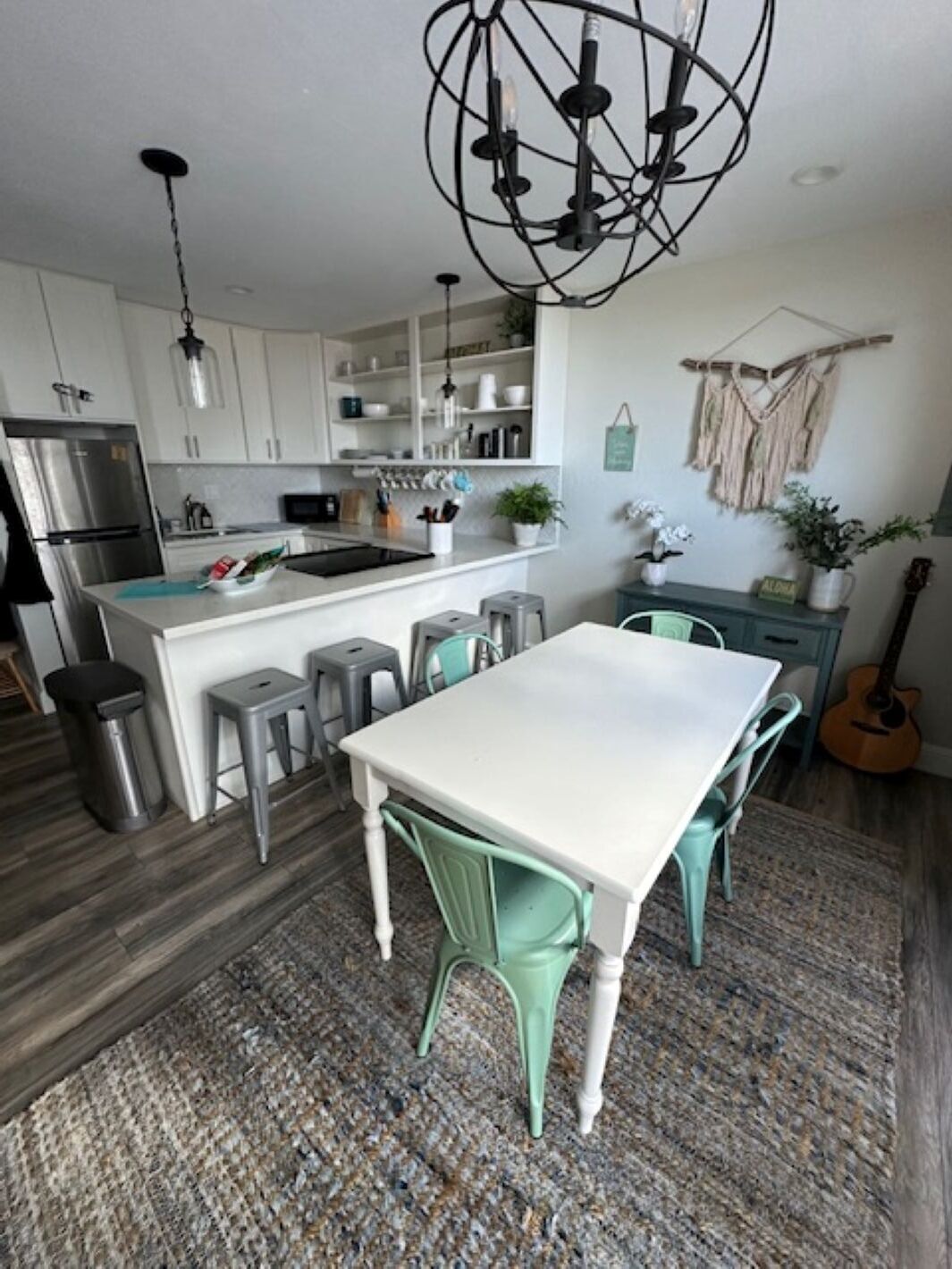 Microwave, oven, stovetop