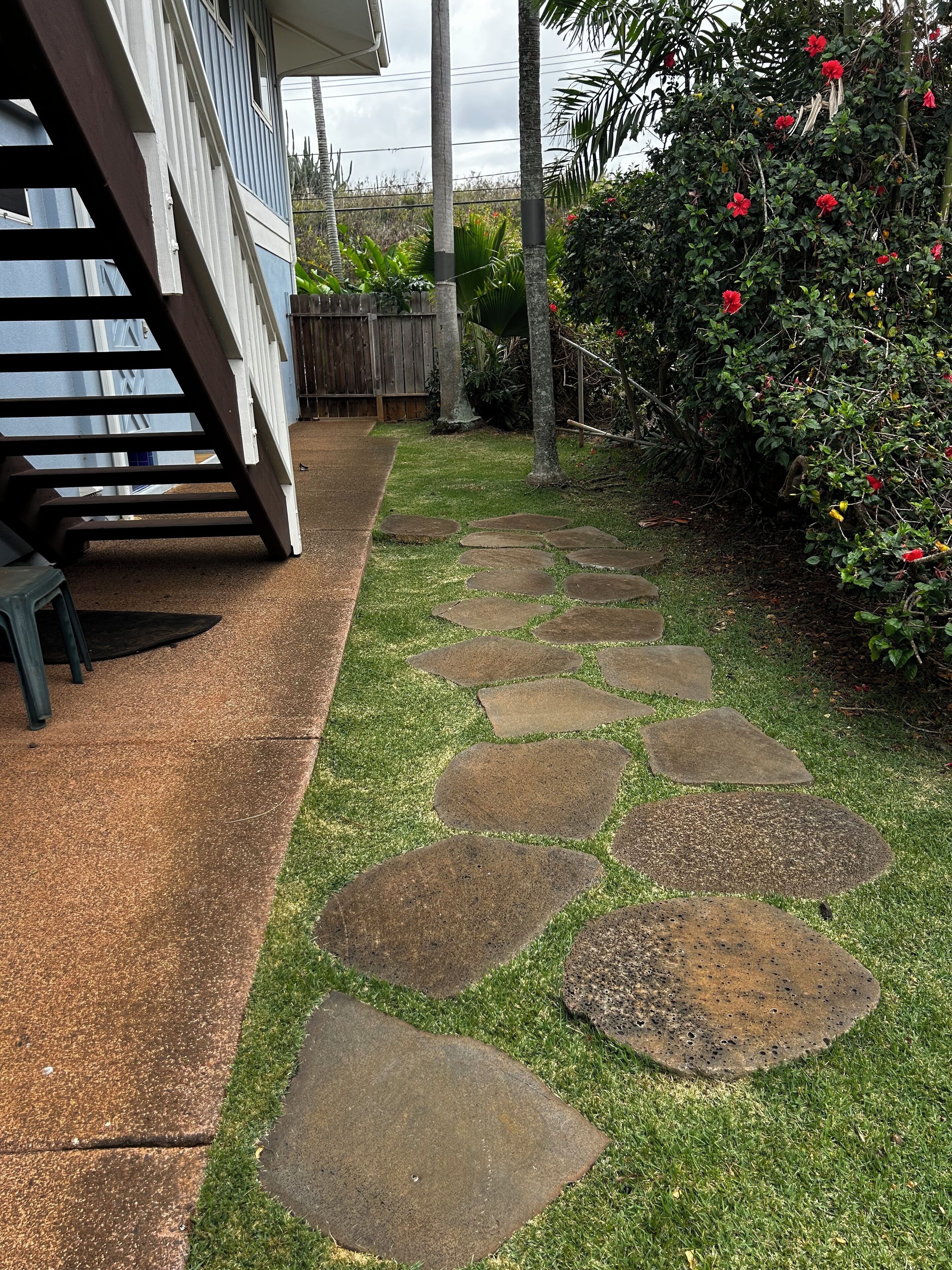 Overnattingsstedets uteområder