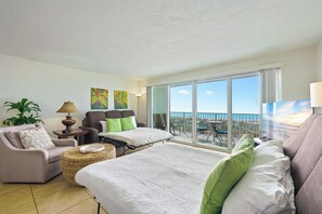 TV - True Beachfront Destin Condo | Ground Floor | Sleeps 6 | Crystal Beach (Destin)