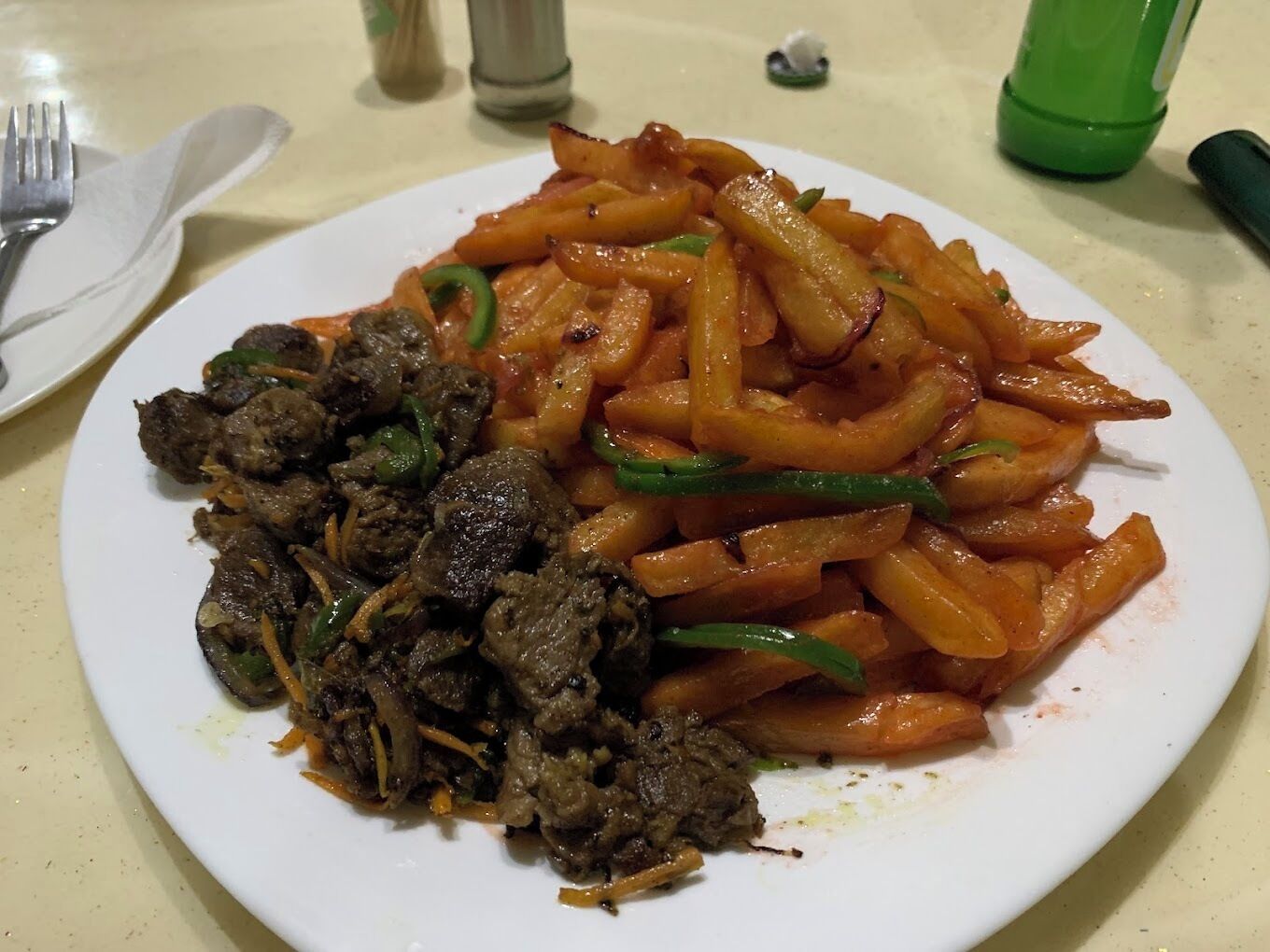 الطعام والشراب