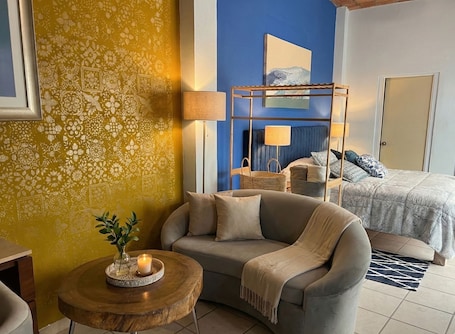 1 bedroom, Internet, bed sheets. Casitas Aramara | Coastal Studio in Lo de Marcos
