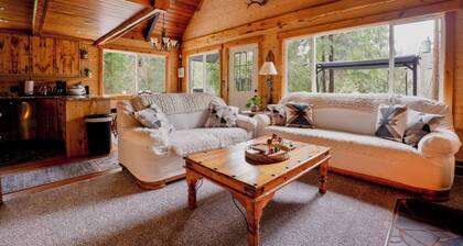 Littlefoot Lookout - big views, little cabin w/ spa!