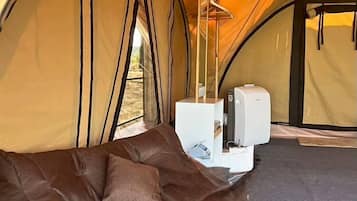 Tält Deluxe - 1 kingsize-säng - lanai - havsutsikt | Interiör