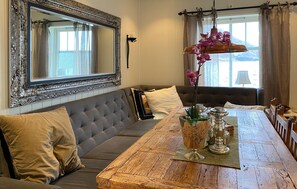 Dining - Beach front home in Rovde with WiFi (Rovde)