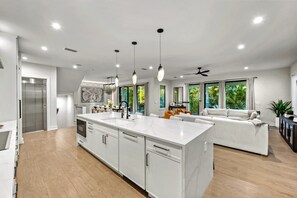 Interior - Lido Lumière | Designer Lido Key Home with Rooftop Deck, Pool, Spa & Game Room (Lido Key)