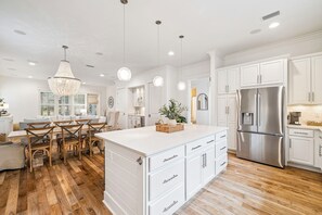 Fridge, microwave, oven, stovetop - Watersound~ Golf Cart | Bikes | Gated Community | Private Beach Access (Santa Rosa Beach)