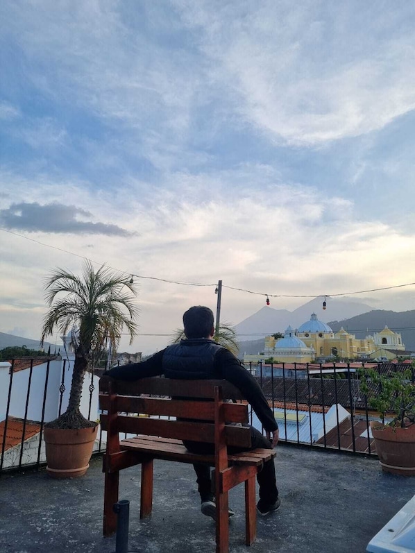 Terrace/patio - Hotel Ciudad de los sueños (Antigua Guatemala)